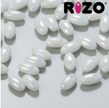 Zdjęcie - Koraliki RIZO 2,5x6mm Luster - White (L03000)